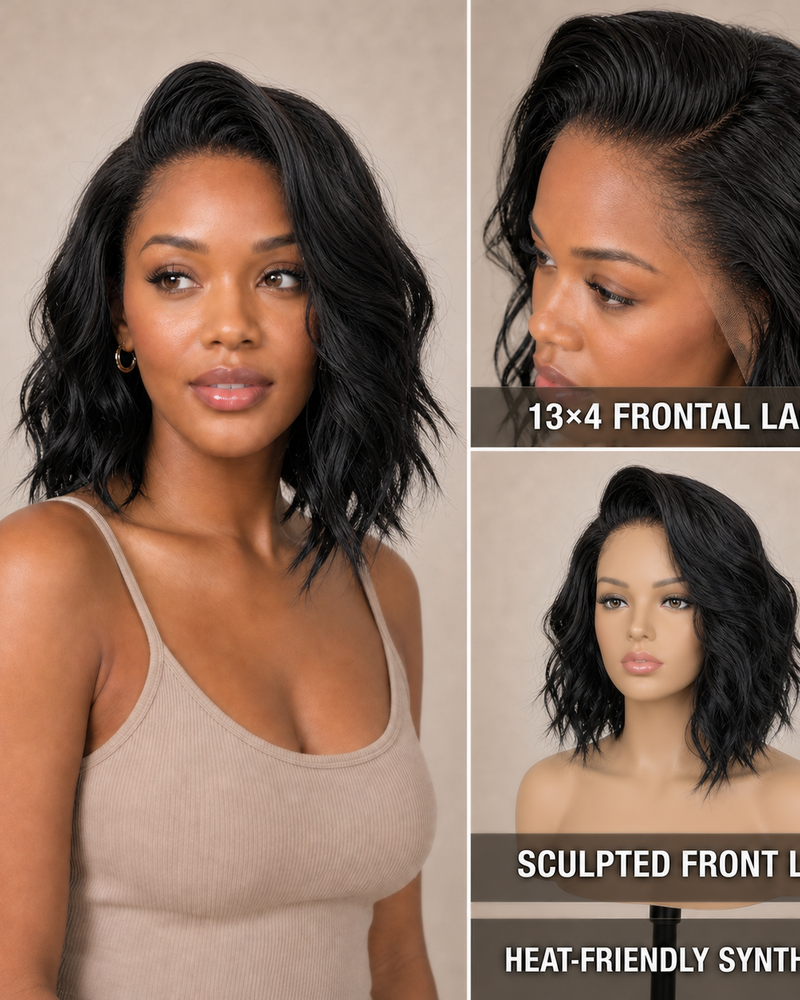 14" Glueless Bob Wigs: Natural Wave vs Straight for Everyday Wear