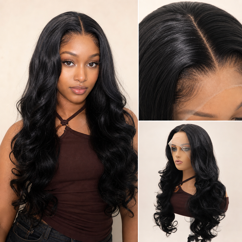 How to Style a 24-Inch HD Lace Body Wave Wig (Glueless Guide)